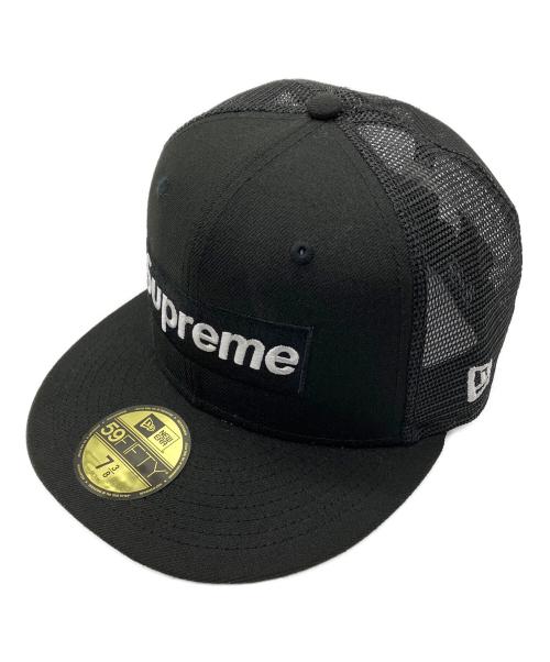 SUPREME（シュプリーム）SUPREME (シュプリーム) New Era (ニューエラ) メッシュキャップ ブラックの古着・服飾アイテム