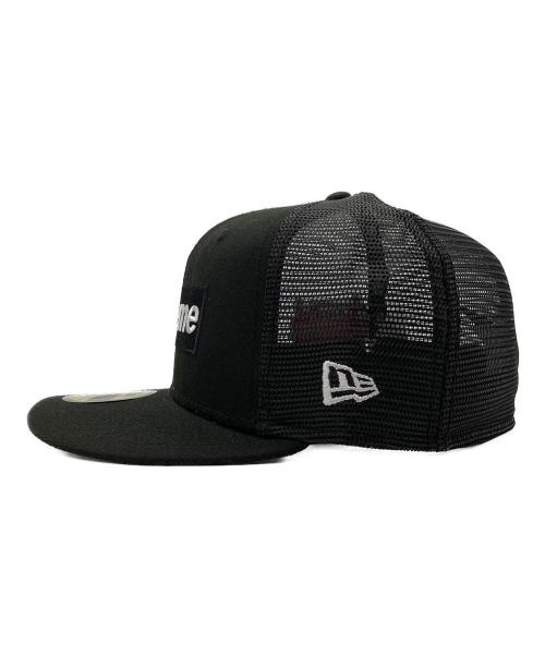 SUPREME（シュプリーム）SUPREME (シュプリーム) New Era (ニューエラ) メッシュキャップ ブラックの古着・服飾アイテム