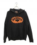 WEIRDOウィアード）の古着「パーカー」｜ブラック