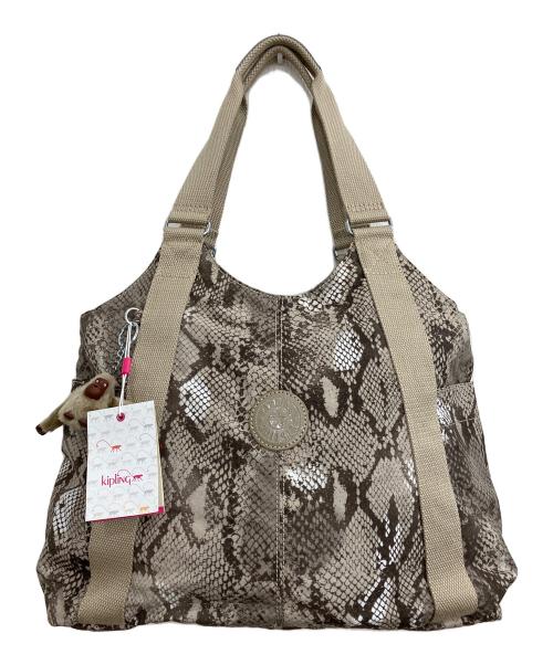 Kipling（キプリング）Kipling (キプリング) ハンドバッグ ベージュ 未使用品の古着・服飾アイテム