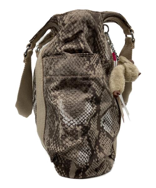 Kipling（キプリング）Kipling (キプリング) ハンドバッグ ベージュ 未使用品の古着・服飾アイテム