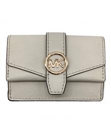 MICHAEL KORS（マイケルコース）の古着「3つ折り財布」｜アイボリー