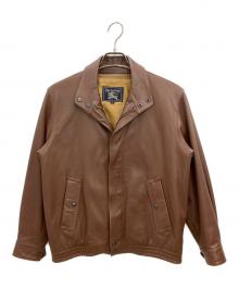 Burberry's（バーバリーズ）の古着「レザージャケット」｜ブラウン