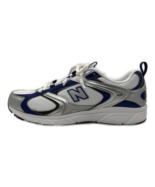 NEW BALANCE（ニューバランス）NEW BALANCE (ニューバランス) ローカットスニーカー ブルー×ホワイト サイズ:27 未使用品の古着・服飾アイテム