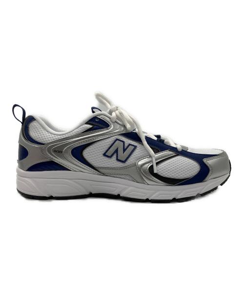 NEW BALANCE（ニューバランス）NEW BALANCE (ニューバランス) ローカットスニーカー ブルー×ホワイト サイズ:27 未使用品の古着・服飾アイテム