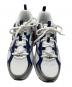 NEW BALANCE (ニューバランス) ローカットスニーカー ブルー×ホワイト サイズ:27 未使用品：6000円