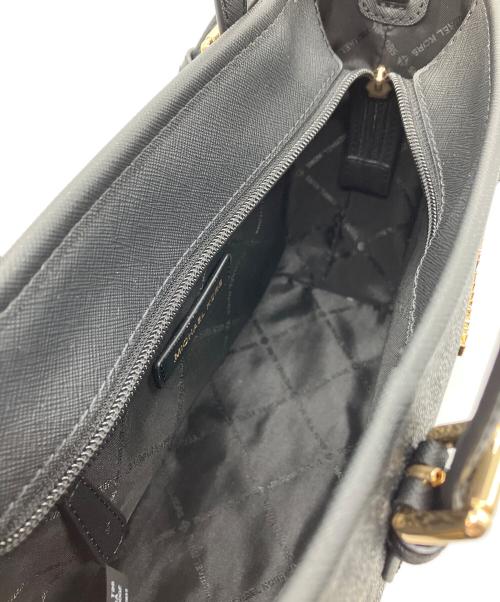 MICHAEL KORS（マイケルコース）MICHAEL KORS (マイケルコース) 2WAYバッグ ブラックの古着・服飾アイテム