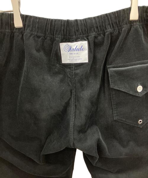 NALUTO TRUNKS（ナルトトランクス）NALUTO TRUNKS (ナルトトランクス) コーデュロイパンツ ブラック サイズ:Lの古着・服飾アイテム