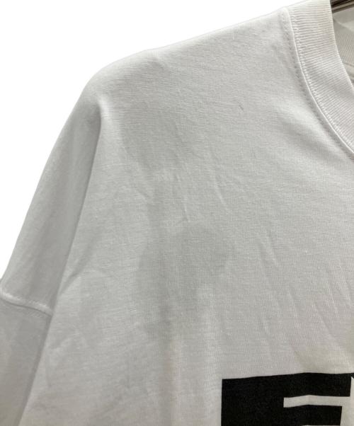 19SO（ナインティーンエスオー）19SO (ナインティーンエスオー) 長袖カットソー ホワイト サイズ:Lの古着・服飾アイテム