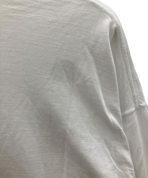 19SO（ナインティーンエスオー）19SO (ナインティーンエスオー) 長袖カットソー ホワイト サイズ:Lの古着・服飾アイテム