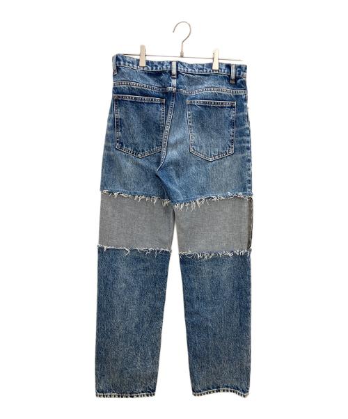 Maison Margiela（メゾンマルジェラ）Maison Margiela (メゾンマルジェラ) Splicedデニムパンツ インディゴ サイズ:40の古着・服飾アイテム