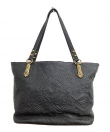 ANNA SUI（アナスイ）の古着「トートバッグ　ノヴァ」｜ブラック