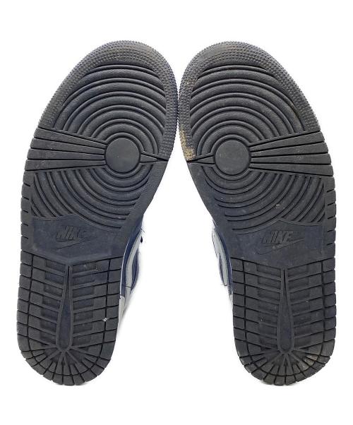 NIKE（ナイキ）NIKE (ナイキ) AIR JODAN 1 MID BLUE VOID ホワイト×ネイビー サイズ:26.5の古着・服飾アイテム