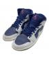 NIKE（ナイキ）の古着「AIR JODAN 1 MID BLUE VOID」｜ホワイト×ネイビー