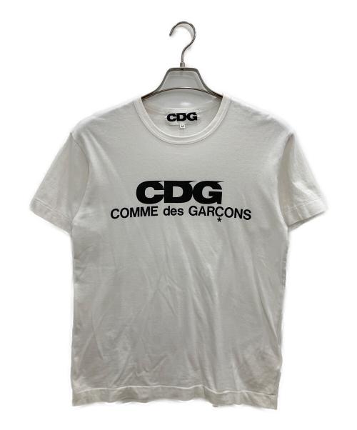 COMME des GARCONS（コムデギャルソン）COMME des GARCONS (コムデギャルソン) 半袖カットソー ホワイト サイズ:Mの古着・服飾アイテム