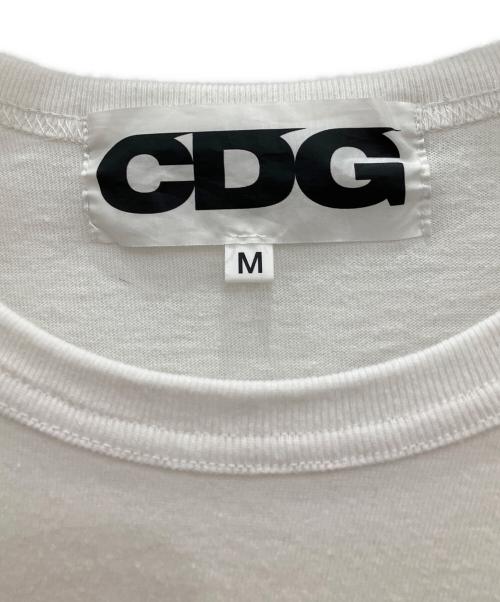 COMME des GARCONS（コムデギャルソン）COMME des GARCONS (コムデギャルソン) 半袖カットソー ホワイト サイズ:Mの古着・服飾アイテム