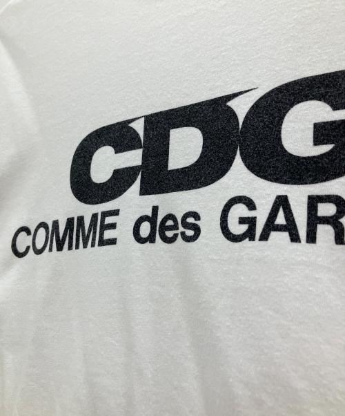 COMME des GARCONS（コムデギャルソン）COMME des GARCONS (コムデギャルソン) 半袖カットソー ホワイト サイズ:Mの古着・服飾アイテム