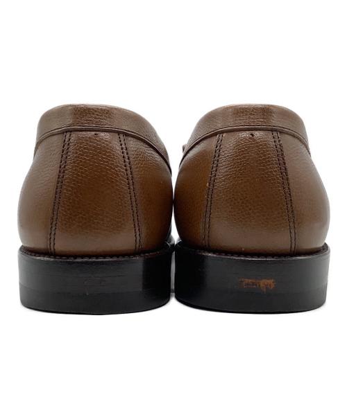 SCOTCH GRAIN（スコッチグレイン）SCOTCH GRAIN (スコッチグレイン) キルトローファー ブラウン サイズ:25.5の古着・服飾アイテム