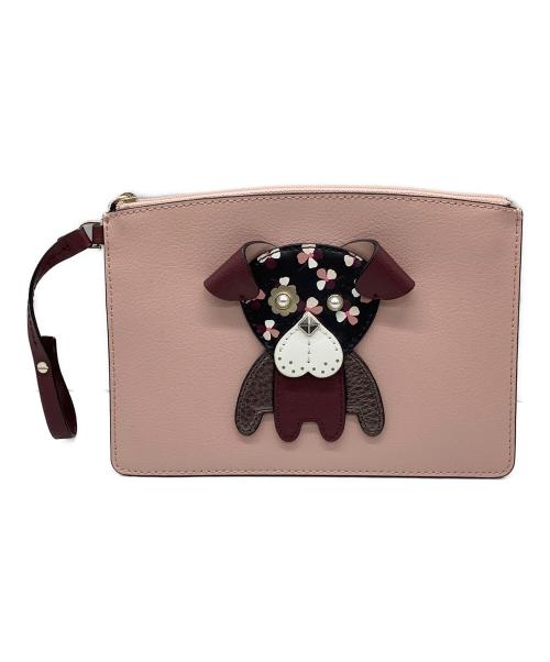 Kate Spade（ケイトスペード）Kate Spade (ケイトスペード) ポーチ ピンクの古着・服飾アイテム