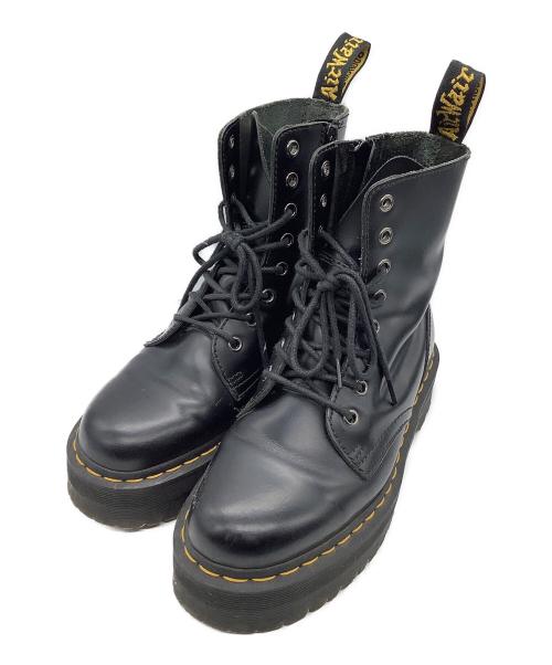 Dr.Martens（ドクターマーチン）Dr.Martens (ドクターマーチン) 8ホールブーツ ブラック サイズ:24の古着・服飾アイテム