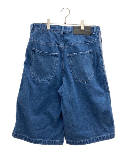 adidas（アディダス）adidas (アディダス) ハーフデニムパンツ ブルー サイズ:SIZE 86cm (W34)の古着・服飾アイテム