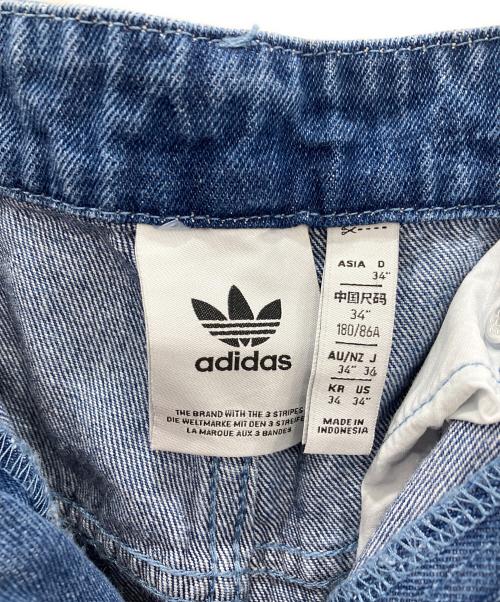adidas（アディダス）adidas (アディダス) ハーフデニムパンツ ブルー サイズ:SIZE 86cm (W34)の古着・服飾アイテム