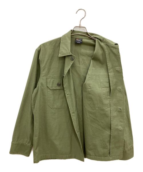 ALPHA（アルファ）ALPHA (アルファ) ミリタリーシャツ オリーブ サイズ:Ｍの古着・服飾アイテム