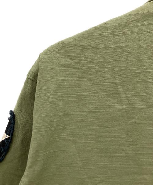 ALPHA（アルファ）ALPHA (アルファ) ミリタリーシャツ オリーブ サイズ:Ｍの古着・服飾アイテム