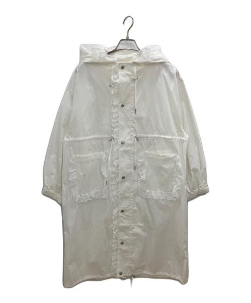 merry jenny（メリージェニー）merry jenny (メリージェニー) ナイロンジャケット ホワイト サイズ:Freeの古着・服飾アイテム