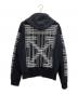 OFFWHITE (オフホワイト) ジップアップスウェット ブラック サイズ:M：13000円