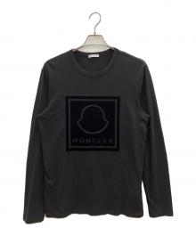 MONCLER（モンクレール）の古着「長袖カットソー」｜ブラック
