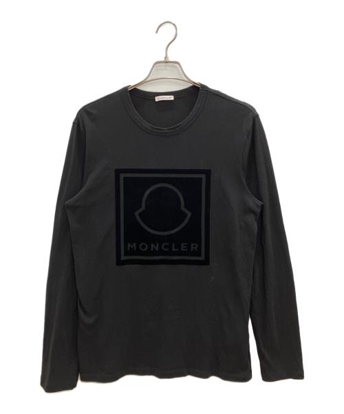 MONCLER（モンクレール）MONCLER (モンクレール) 長袖カットソー ブラック サイズ:Mの古着・服飾アイテム