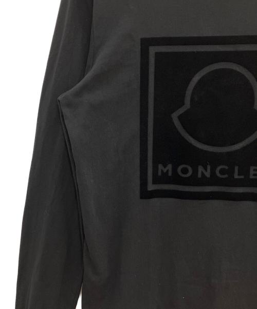 MONCLER（モンクレール）MONCLER (モンクレール) 長袖カットソー ブラック サイズ:Mの古着・服飾アイテム