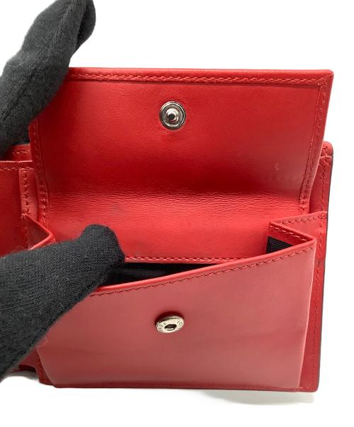 FENDI（フェンディ）FENDI (フェンディ) 2つ折り財布　FENDI　バグズアイ　内部ハガレ・表面細かいキズ有 ブラック×レッド×イエローの古着・服飾アイテム