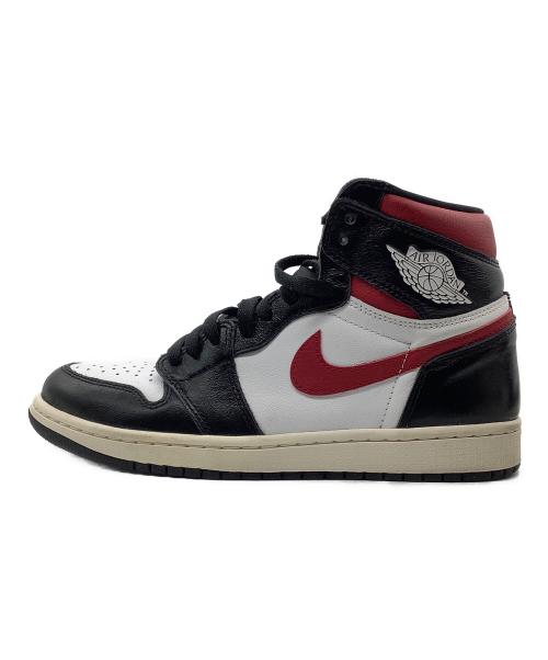 NIKE（ナイキ）NIKE (ナイキ) AIR JORDAN 1 RETRO HIGH OG レッド×ブラック サイズ:27の古着・服飾アイテム