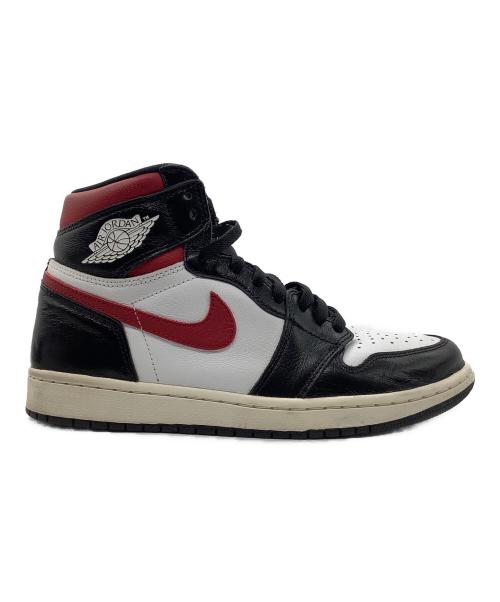 NIKE（ナイキ）NIKE (ナイキ) AIR JORDAN 1 RETRO HIGH OG レッド×ブラック サイズ:27の古着・服飾アイテム
