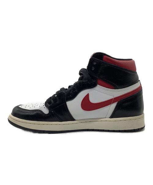 NIKE（ナイキ）NIKE (ナイキ) AIR JORDAN 1 RETRO HIGH OG レッド×ブラック サイズ:27の古着・服飾アイテム
