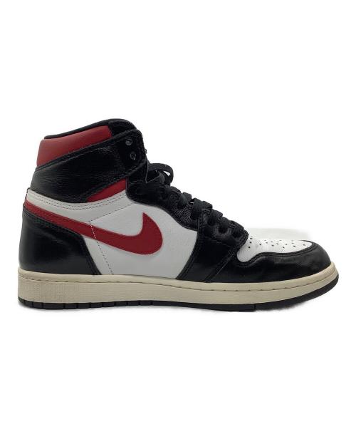 NIKE（ナイキ）NIKE (ナイキ) AIR JORDAN 1 RETRO HIGH OG レッド×ブラック サイズ:27の古着・服飾アイテム