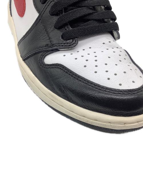 NIKE（ナイキ）NIKE (ナイキ) AIR JORDAN 1 RETRO HIGH OG レッド×ブラック サイズ:27の古着・服飾アイテム