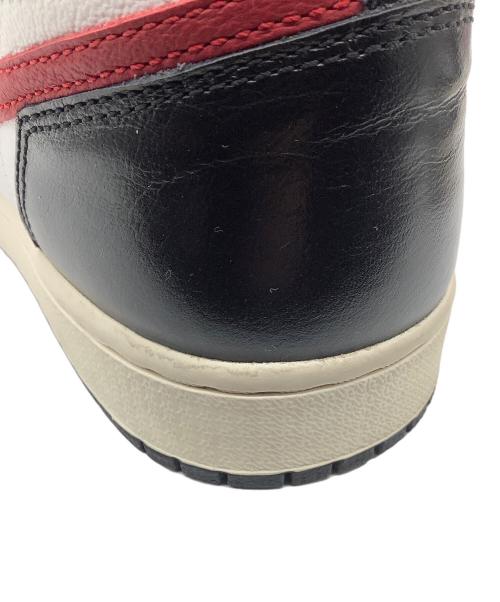 NIKE（ナイキ）NIKE (ナイキ) AIR JORDAN 1 RETRO HIGH OG レッド×ブラック サイズ:27の古着・服飾アイテム