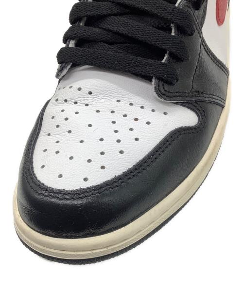 NIKE（ナイキ）NIKE (ナイキ) AIR JORDAN 1 RETRO HIGH OG レッド×ブラック サイズ:27の古着・服飾アイテム