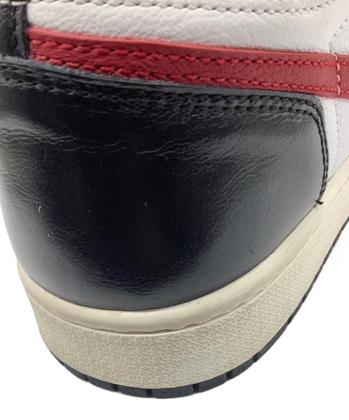 NIKE（ナイキ）NIKE (ナイキ) AIR JORDAN 1 RETRO HIGH OG レッド×ブラック サイズ:27の古着・服飾アイテム