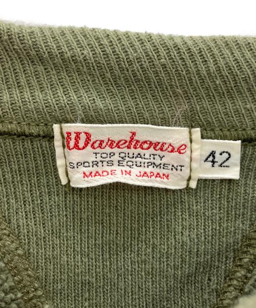 WAREHOUSE（ウエアハウス）WAREHOUSE (ウエアハウス) スウェット グリーン サイズ:42の古着・服飾アイテム