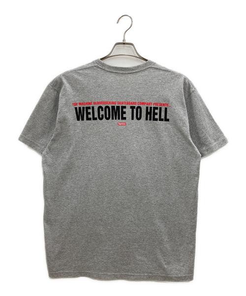 SUPREME（シュプリーム）SUPREME (シュプリーム) Toy Machine Welcome To Hell グレー サイズ:Mの古着・服飾アイテム