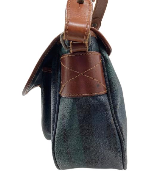 POLO RALPH LAUREN（ポロ・ラルフローレン）POLO RALPH LAUREN (ポロ・ラルフローレン) ショルダーバッグ グリーンの古着・服飾アイテム