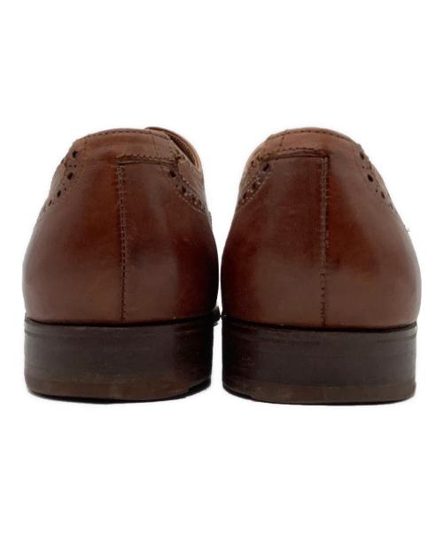Crockett & Jones（クロケット＆ジョーンズ）Crockett & Jones (クロケット＆ジョーンズ) セミブローグシューズ　Ｗestminster ブラウン サイズ:6 1/2の古着・服飾アイテム