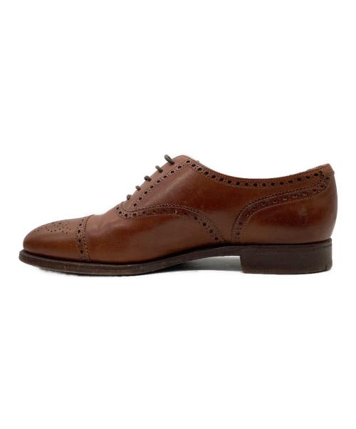 Crockett & Jones（クロケット＆ジョーンズ）Crockett & Jones (クロケット＆ジョーンズ) セミブローグシューズ　Ｗestminster ブラウン サイズ:6 1/2の古着・服飾アイテム