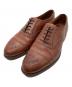 Crockett & Jones（クロケット＆ジョーンズ）の古着「セミブローグシューズ　Ｗestminster」｜ブラウン