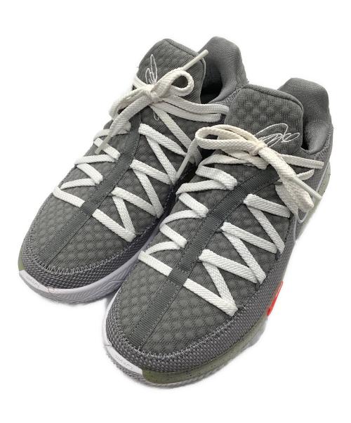 NIKE（ナイキ）NIKE (ナイキ) LEBRON 17 LOW グレー サイズ:25の古着・服飾アイテム