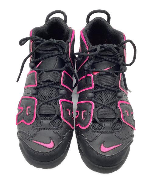 NIKE（ナイキ）NIKE (ナイキ) AIR MORE UP TEMPO ブラック×ピンク サイズ:25の古着・服飾アイテム